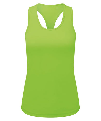 Breathable and lightweight women’s activewear vest, ideal for high-output activities, featuring minimal seams for a smooth finish and reduced chafing.