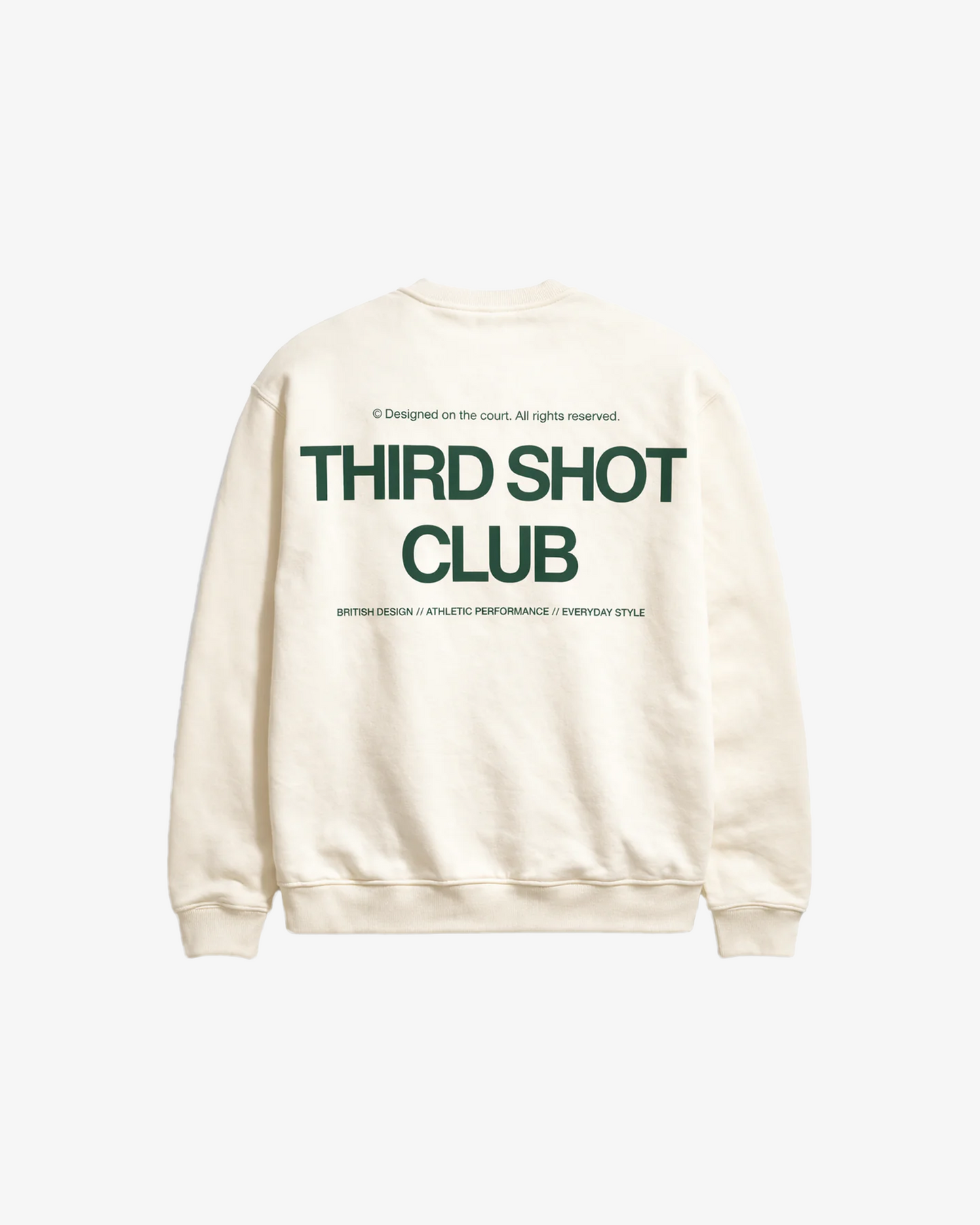 Third Shot Club Oversized Crew - Navy