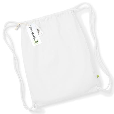 Premium Organic Gymsac from Earth Wardrobe showcasing its spacious 13L capacity, perfect for gym or daily use.