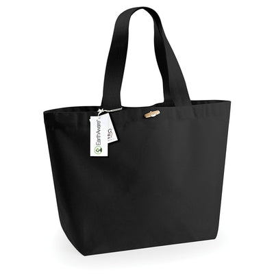 Luxurious heavyweight Organic Cotton XL Marina Tote Bag, demonstrating premium craftsmanship and a 30L capacity for stylish storage.