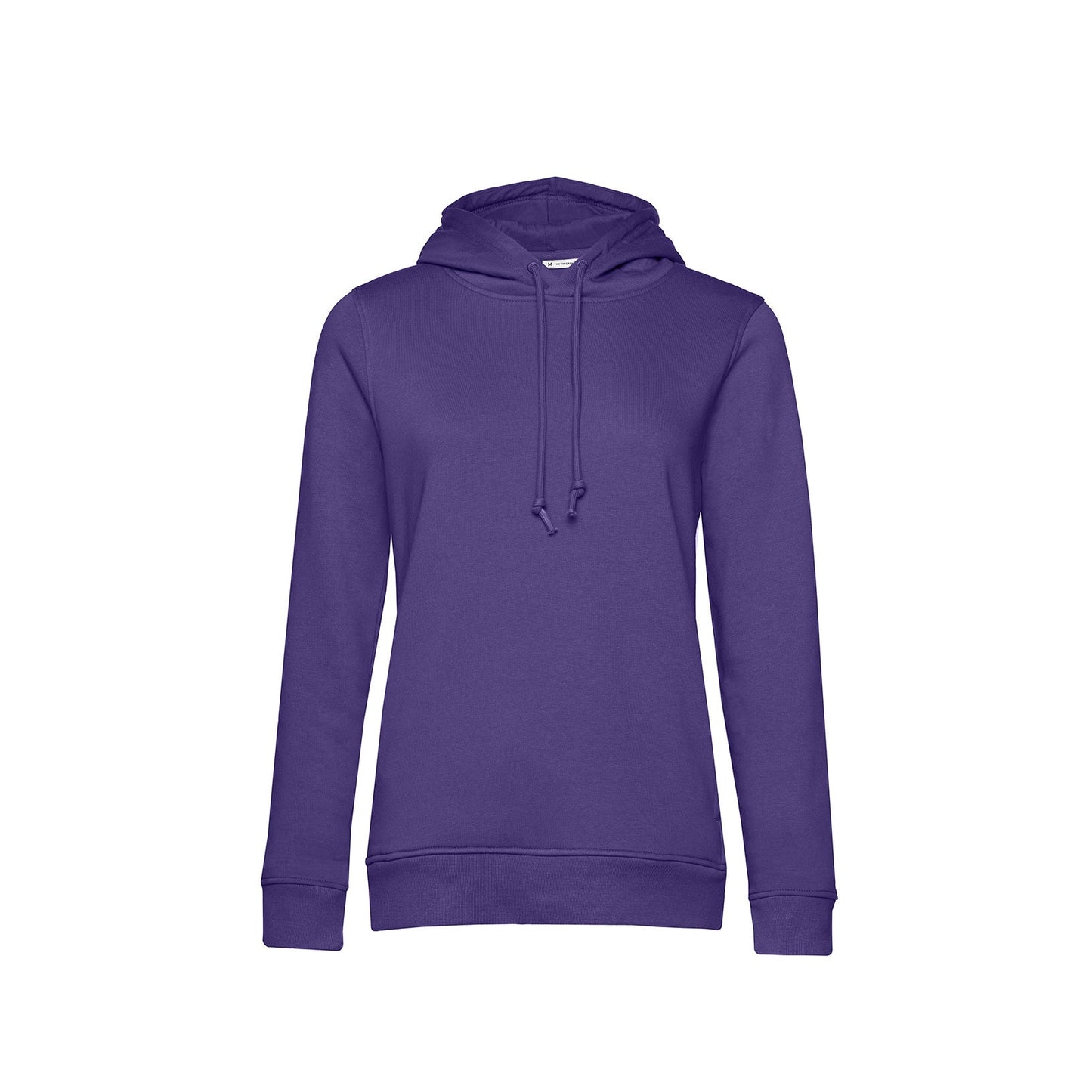 Sophisticated Women's Organic Essential Hoodie, expertly crafted from organic materials, epitomizing sustainable luxury in fashion.