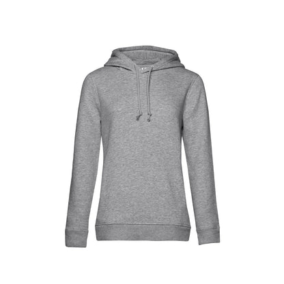 Elegant Women's Organic Essential Hoodie made from 80% Organic Cotton in a vibrant colour, ideal for eco-conscious fashion.