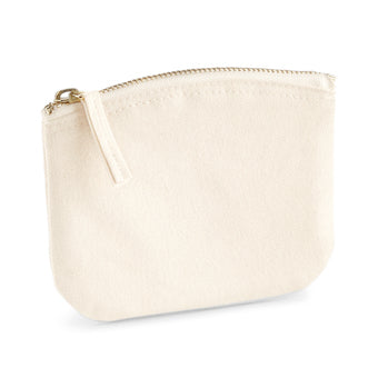 Close-up of the luxurious organic cotton texture of the Spring Purse by Earth Wardrobe, showcasing quality craftsmanship.
