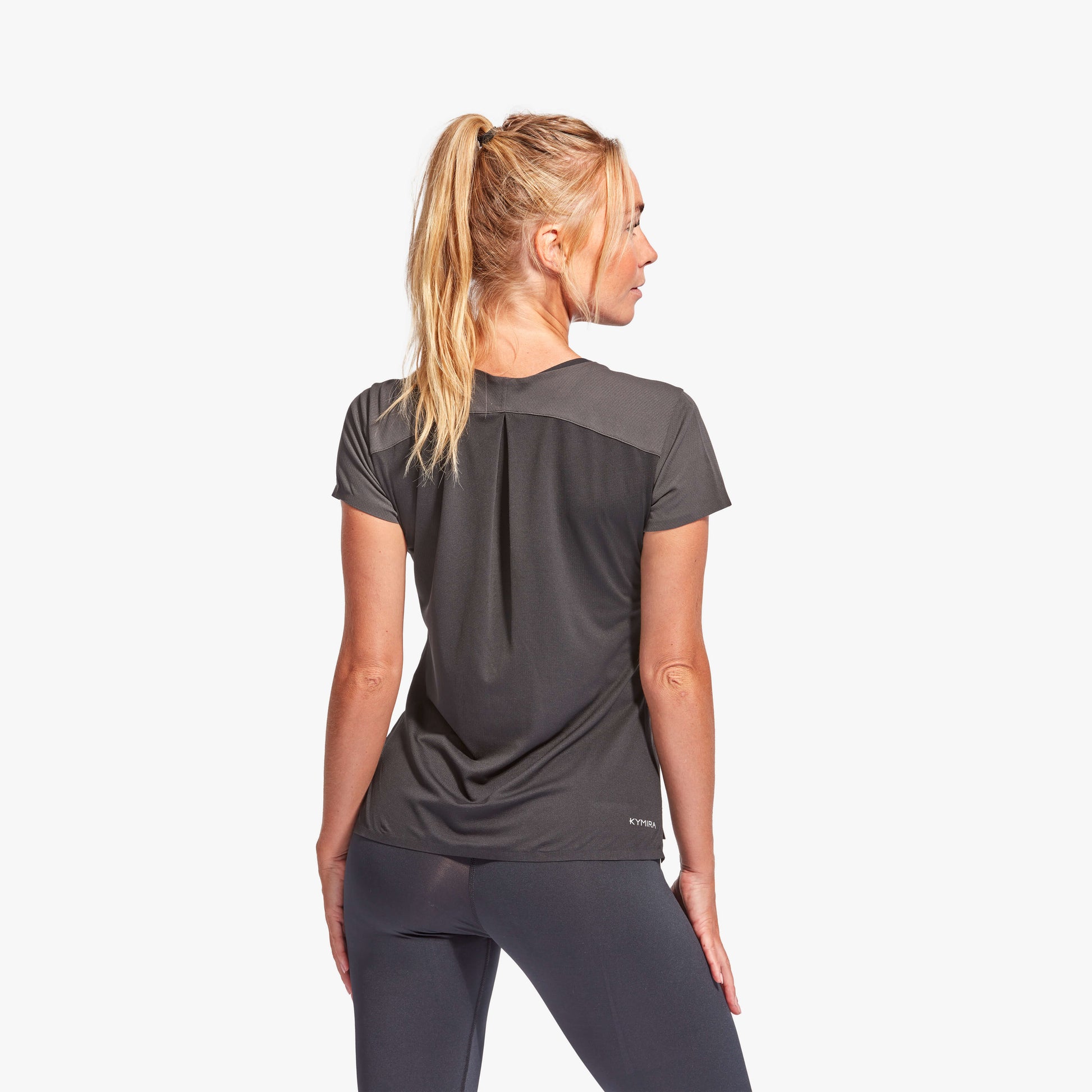 Luxurious lightweight KYMIRA Women's T-Shirt, ideal for intense training, featuring a seamless design and exceptional fabric composition.