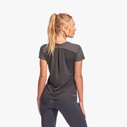Luxurious lightweight KYMIRA Women's T-Shirt, ideal for intense training, featuring a seamless design and exceptional fabric composition.
