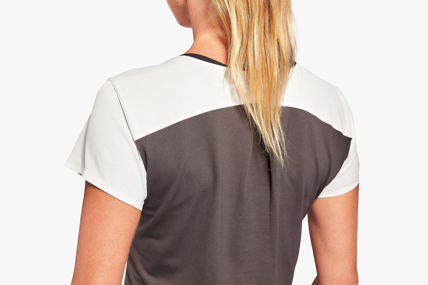 Elegant KYMIRA Women's Infrared Performance T-Shirt, featuring lightweight and breathable fabric for unrestricted movement during exercise.