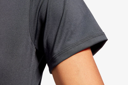 KYMIRA® Women's Infrared Crew Neck T-Shirt displayed in various sizes, embodying luxury and performance for active women.