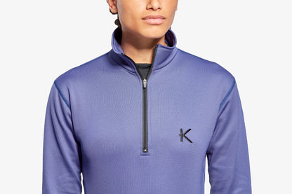 Luxury women's fleece jacket by KYMIRA, crafted with innovative KYnergy technology for enhanced blood circulation and body temperature regulation.