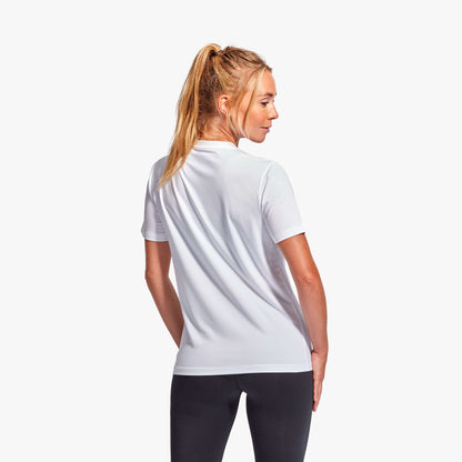 KYMIRA Women's Recharge Recovery T-Shirt, perfect for active lifestyles, showcasing a blend of style and functionality.