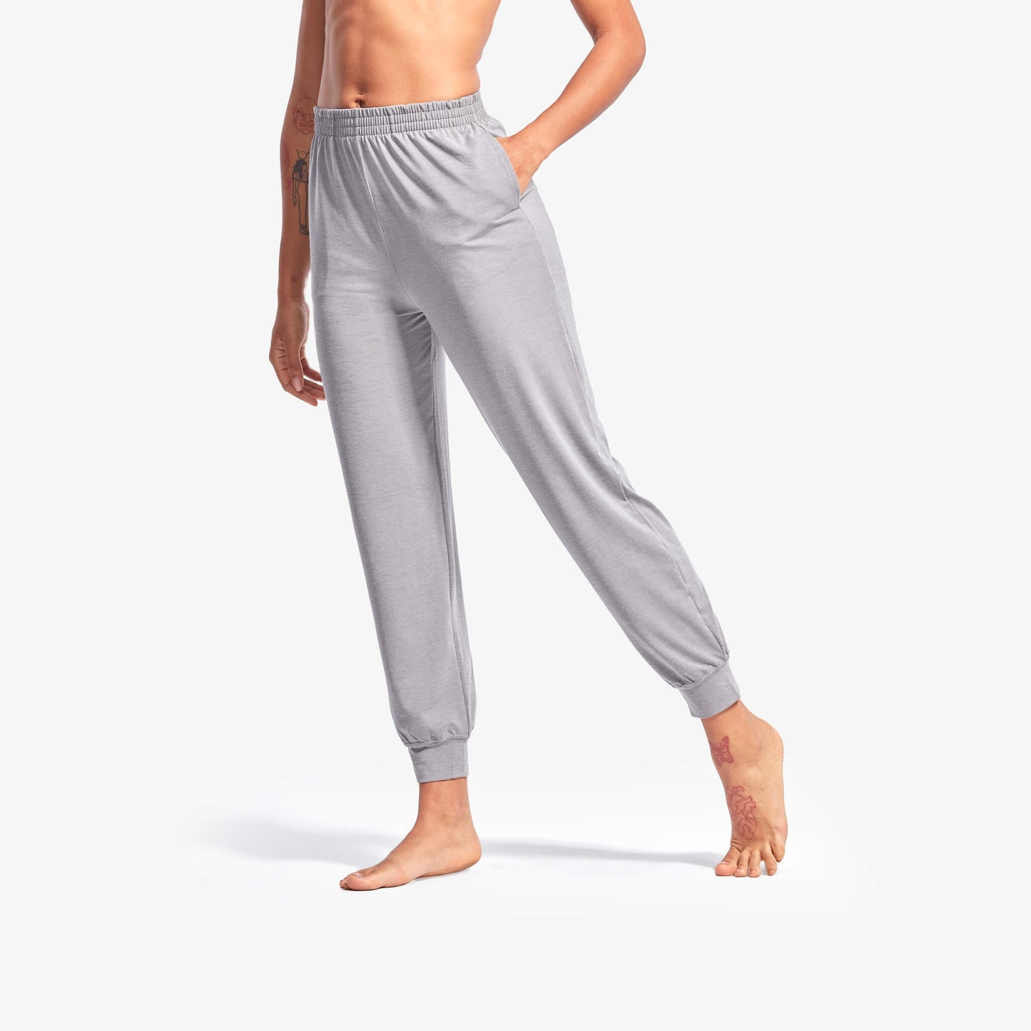 Women's Infrared Recovery Sleepwear Bottoms - Soft Jersey, Cuffed Jogger, Sizes XS-XL