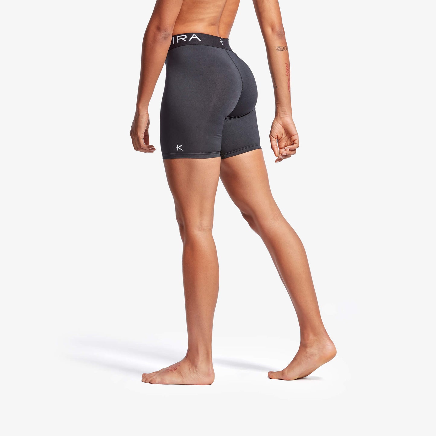 Stylish KYMIRA Women's Infrared Performance Shorts showcasing quick-drying fabric, perfect for a luxurious active lifestyle.