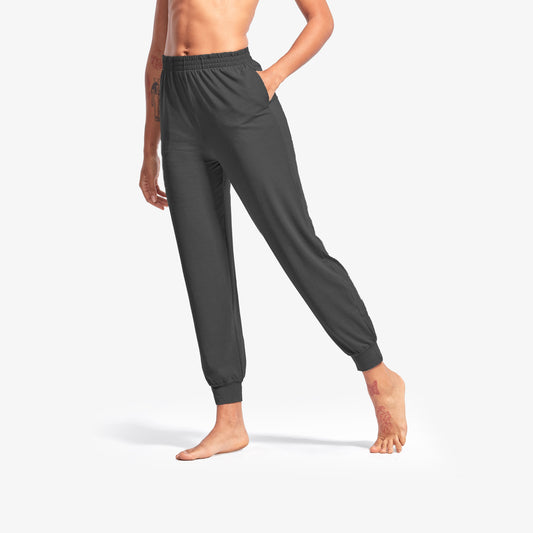 Women's Infrared Recovery Sleepwear Bottoms - Soft Jersey, Cuffed Jogger, Sizes XS-XL