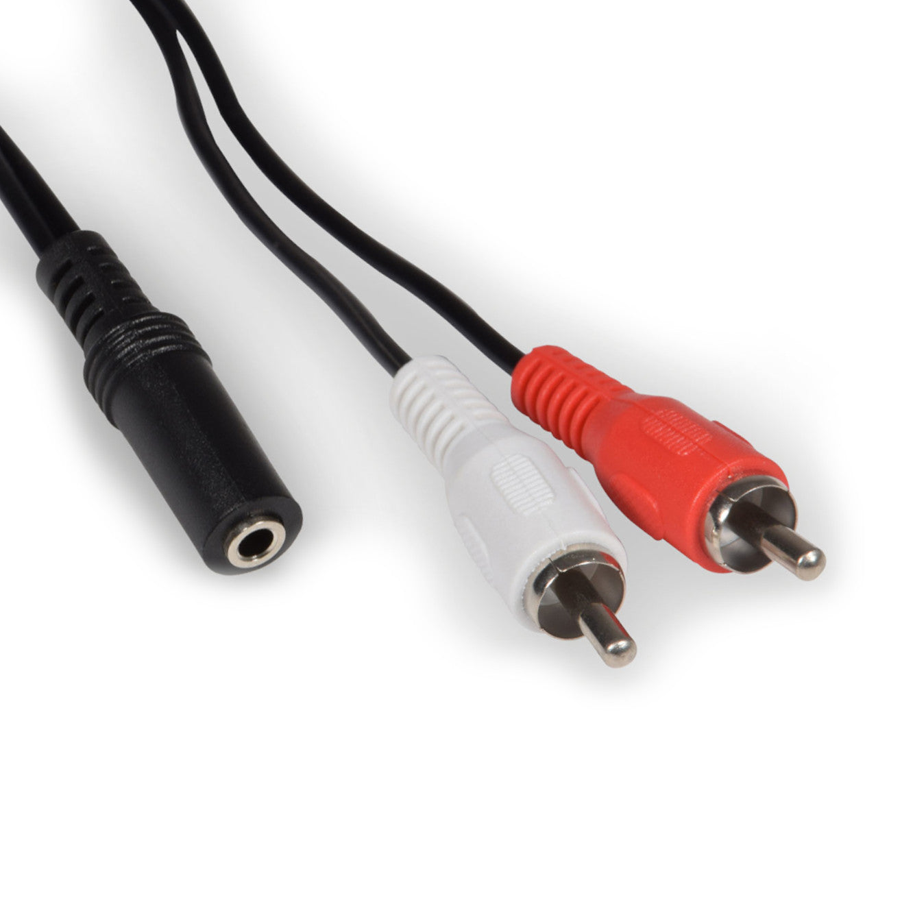 AV:Link 2 x RCA Plugs to 3.5mm Stereo Socket Lead Adapter