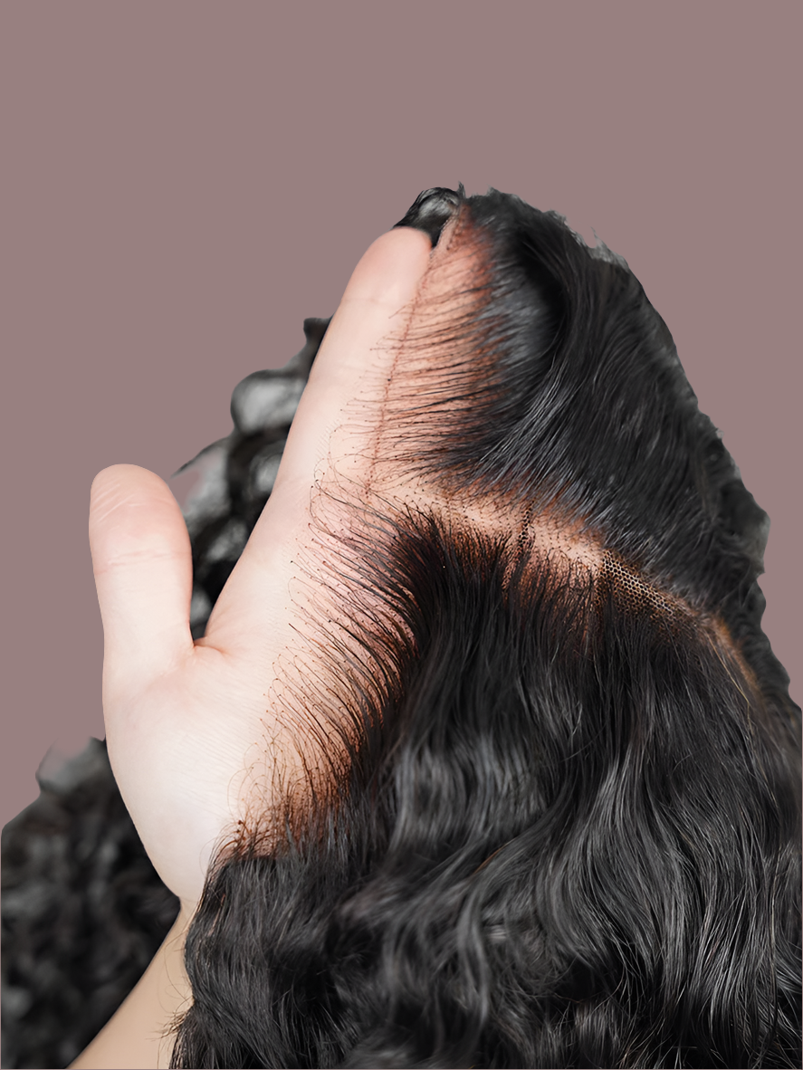 High-quality bob wig crafted from Brazilian Remy hair, showcasing a glossy curly wave texture, designed for effortless glamour and style.