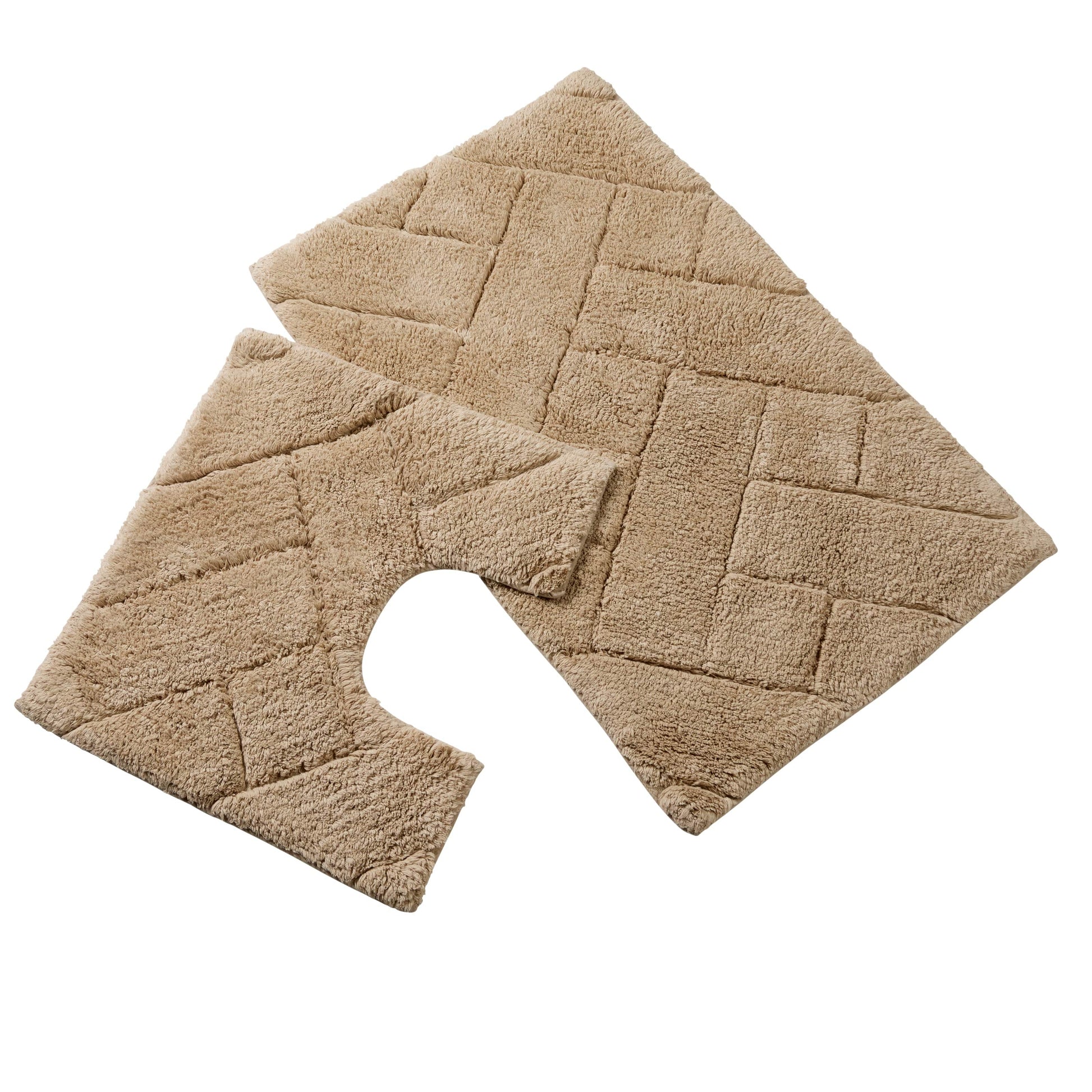 Stylish colour options of the Bali Bath Mat & Pedestal Set, showcasing premium quality cotton mats perfect for elevating your bathroom décor.