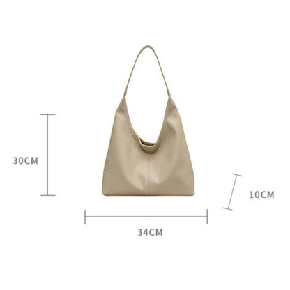 Elegant luxury faux leather shoulder bag from Glooosy Store, showcasing a chic design perfect for everyday use and versatile styling.