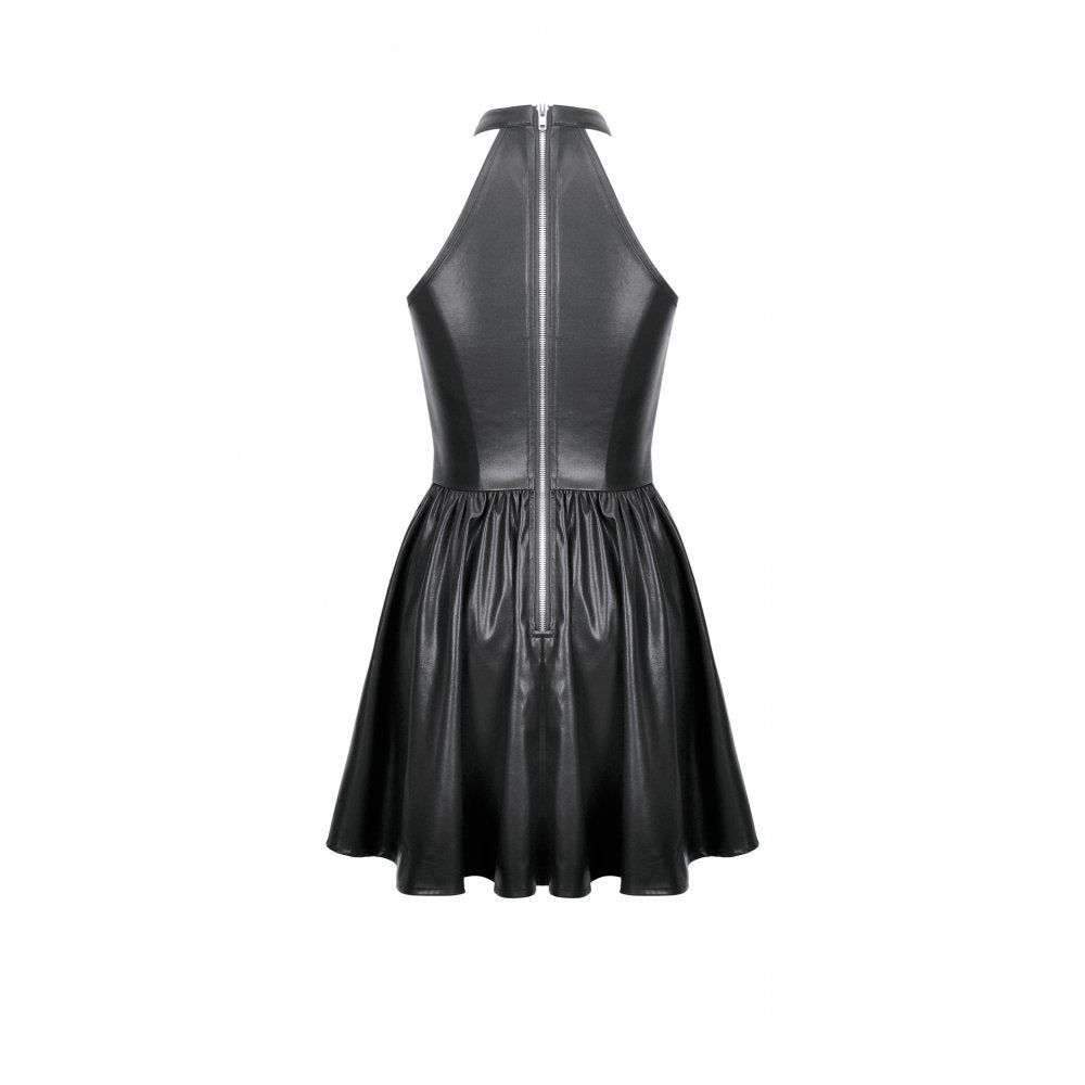 Close-up view of embroidered bodice design on the Dark In Love Valentina red velvet dress, showcasing ornate gothic details and rich textures.