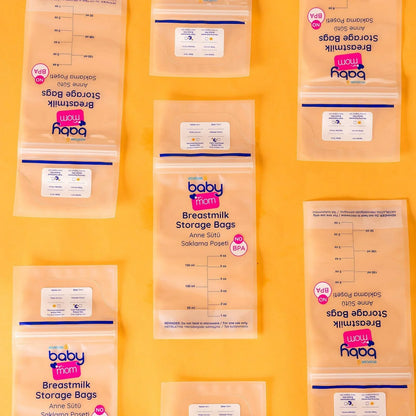 baby mom Breast Milk Storage Bag 50 pcs