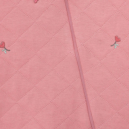 Bebetto Newborn Footless Jumpsuit - Light Rose