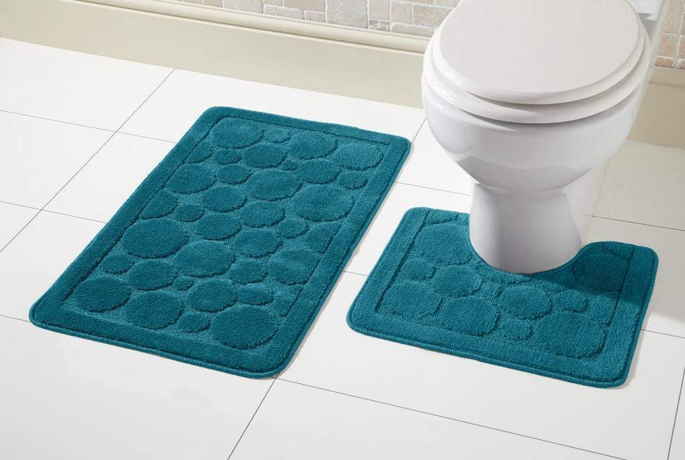 Luxurious Cali Bath Mat set featuring super-soft, ultra-absorbent fibres in elegant design, perfect for transforming your bathroom decor.