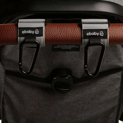 ebaby Universal Stroller Carrying Hook - Double Set