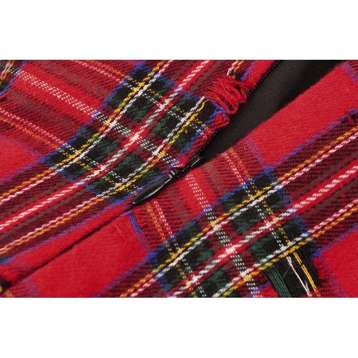 Close-up view of the Dark in Love Annika Dress fabric composition, featuring a luxurious mix of cotton and polyester for ultimate comfort and style.