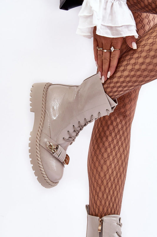 Sophisticated Women's Bagger-Style Boots with Shoe Blanket Insulation and Eco Leather design, crafted by Step in Style.