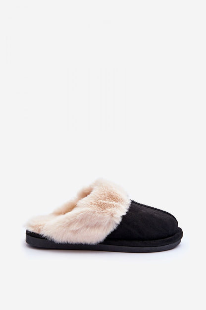 Elegant Step in Style luxury slippers available in stylish colours, featuring a plush artificial fur interior for warmth.