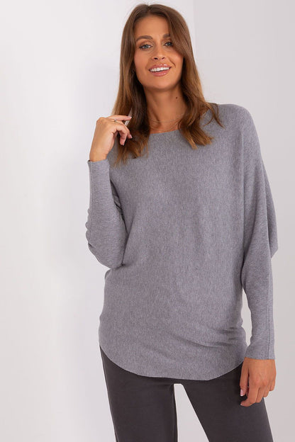 Luxurious Women's Batwing Sweater in soft viscose blend by Factory Price, perfect for casual elegance and everyday wear.