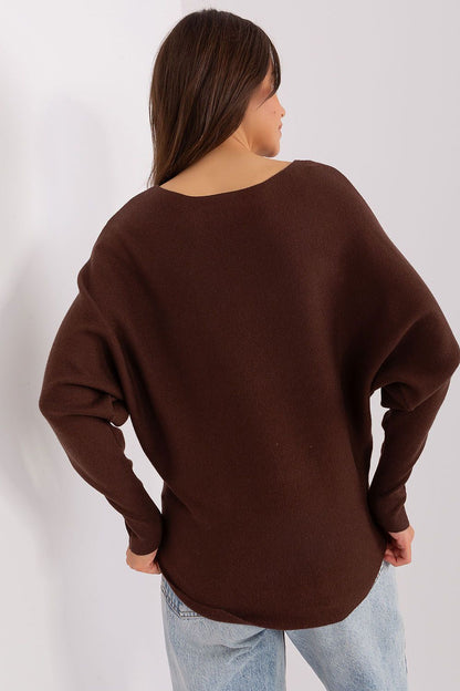 Style inspiration with Factory Price's Luxury Women's Batwing Sweater, demonstrating versatile outfit options for casual outings.
