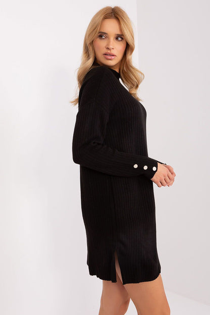 Versatile pre-knee length knitted dress from Factory Price, designed for comfort and chic styling, ideal for layering and accessorising.