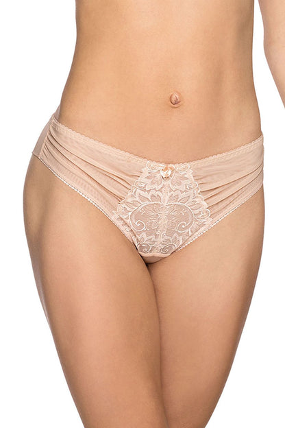 Bella Misteria Subtle Temptation Brazilian panties presented elegantly, designed for a perfect fit and accentuating femininity.