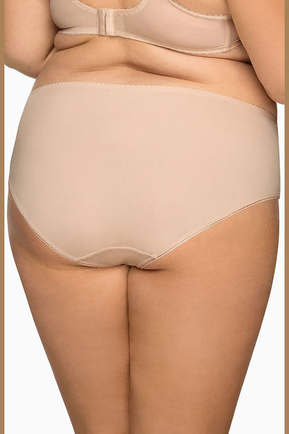 Bella Misteria's chic full briefs showcasing smooth microfiber design, perfect fit, and unique embroidery for sophisticated lingerie.