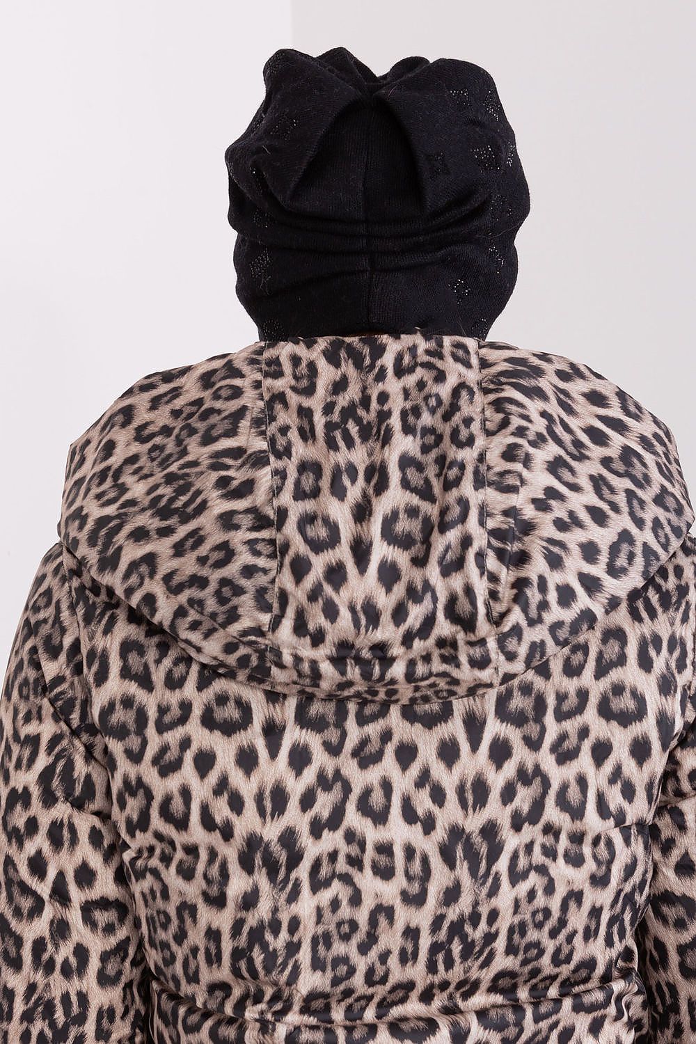 Warm and stylish women's beanie hat from AT featuring rhinestone embellishments, ideal for cold winter days.