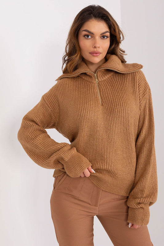 Elegant Luxury Turtleneck Sweater by Badu in a soft acrylic blend, perfect for chic everyday wear.