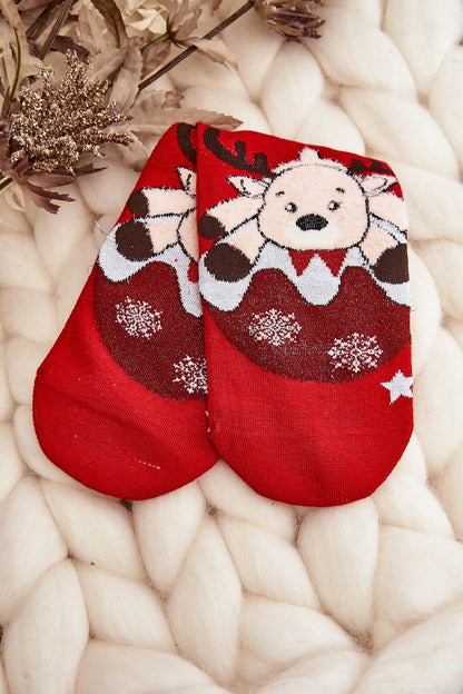 Luxury Christmas design women's cotton socks by Step in Style, featuring festive patterns, ideal for winter gifting and comfort.