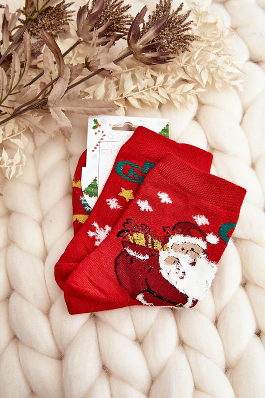 Luxurious Christmas women's ankle socks in a stylish design, crafted by Step in Style, made from a comfortable cotton blend perfect for gifting.
