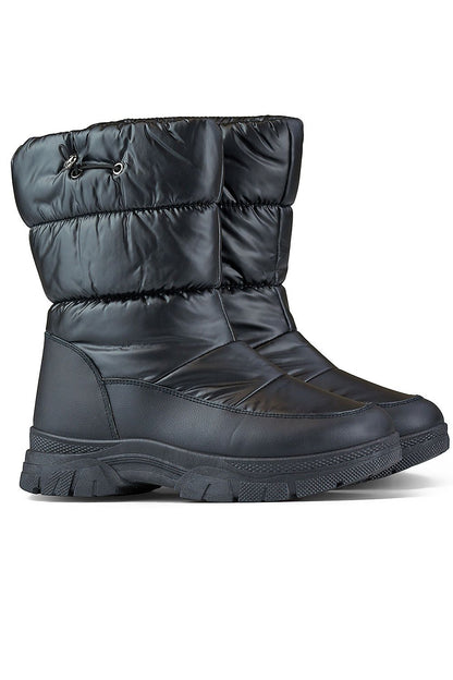 PRIMO Women's fashionable winter boots, featuring an elegant design with thick insulation, perfect for cold weather adventures.