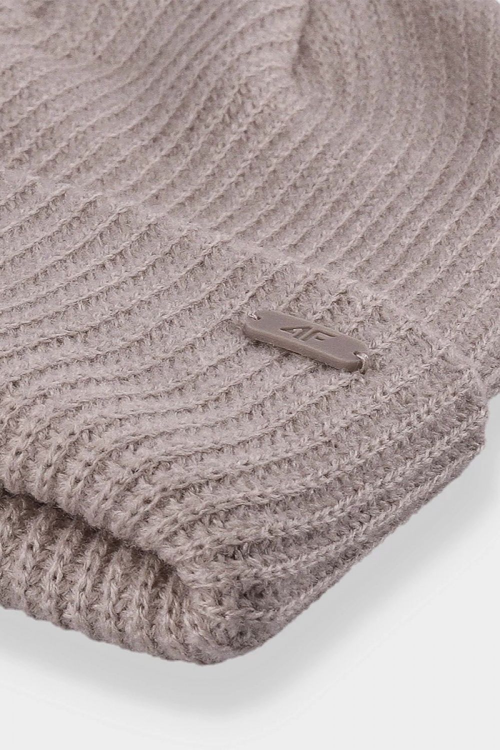 Elegant 4F double-layer acrylic winter beanie, a luxurious essential for autumn, designed for ultimate warmth and style.