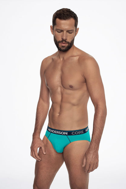 luxurious Henderson Men's Cotton Briefs Set, featuring high quality fitted cut and elegant logo design, available in various sizes for ultimate comfort and style.