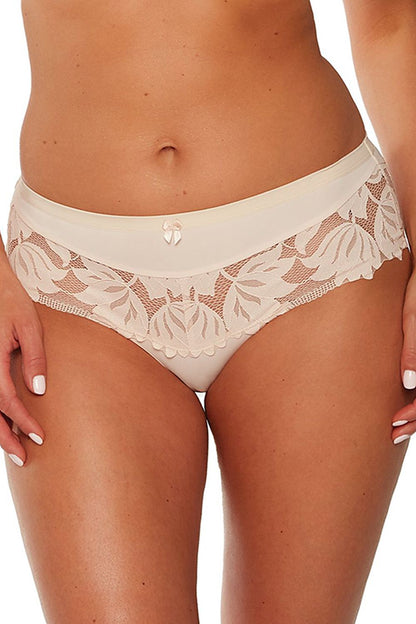 Gaia Luxurious Lace and Knit Keto Panties in Size S-XXXL with Bow Design for Elegant Femininity