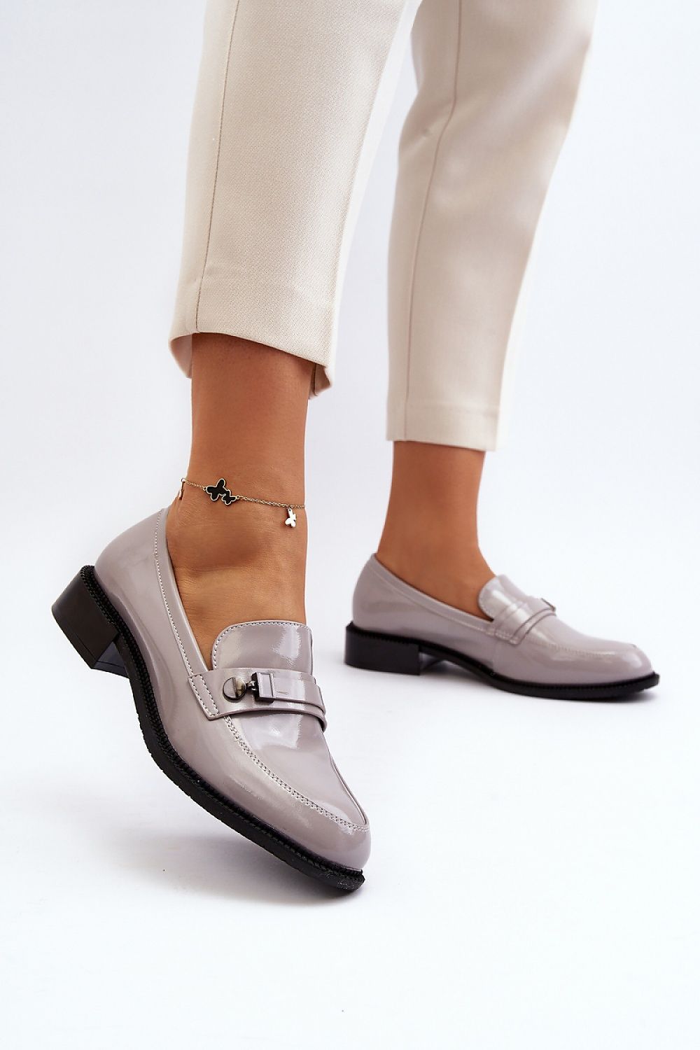 Men's eco leather moccasins with natural leather insole by Step in Style, showcasing elegant design suitable for spring and autumn outfits.