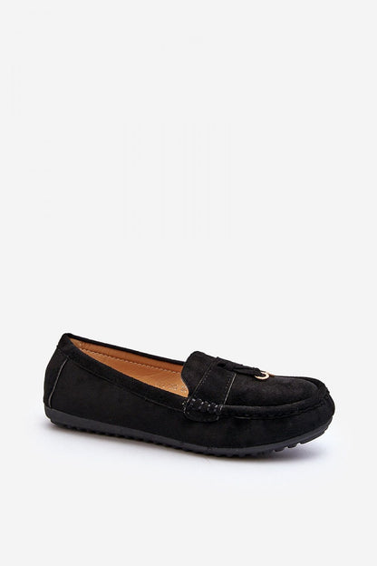 Elegantly designed eco suede moccasins with a comfort insole by Step in Style, ideal for stylish summer look.