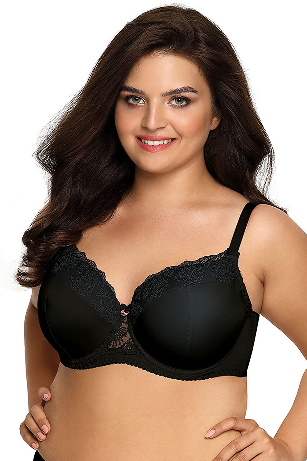 Luxurious Ava padded bra featuring cotton foam inner support, adorned with elegant embroidery, designed for ultimate comfort and style.