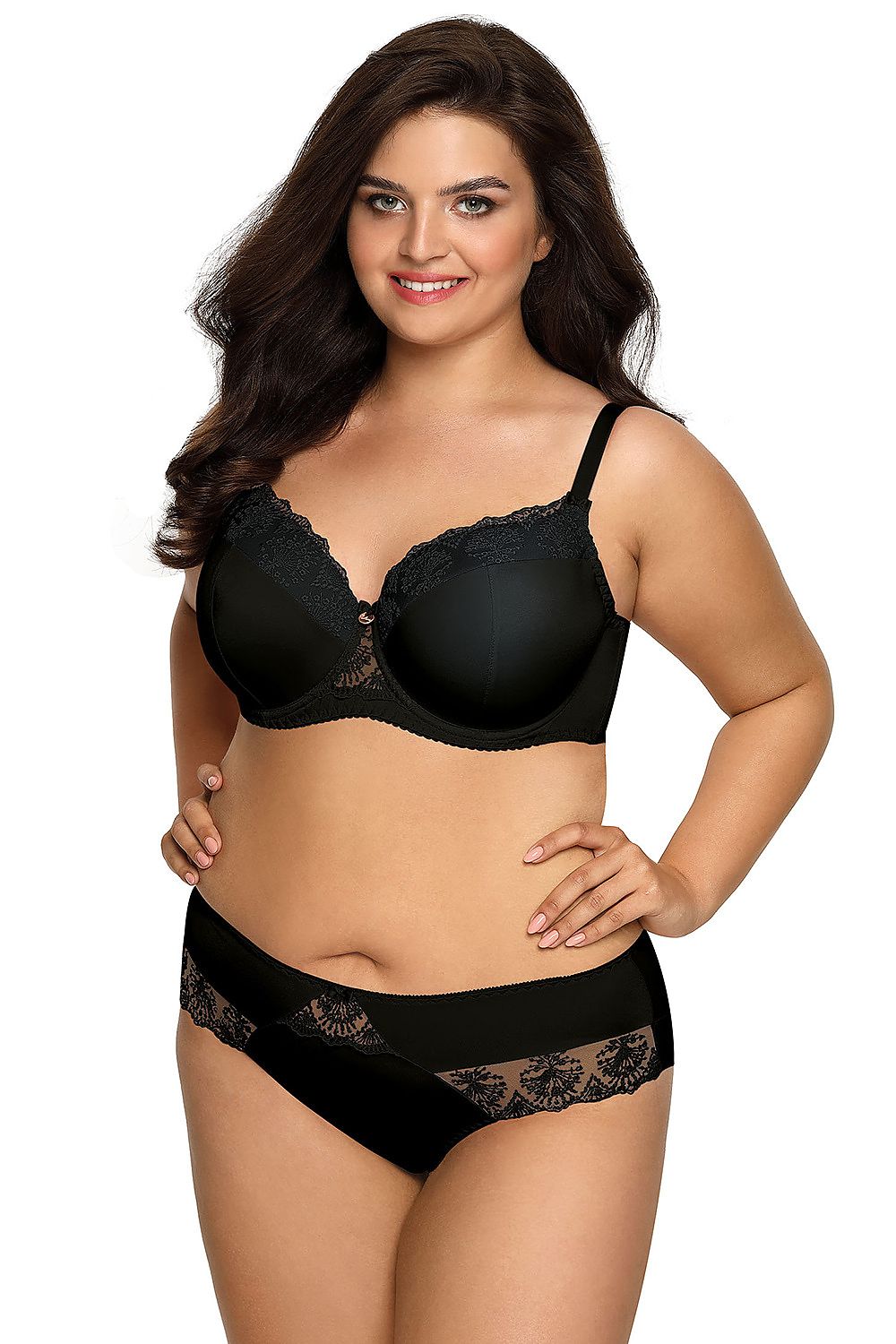 Elegant Ava padded bra with exquisite embroidery details and soft materials, offering perfect bust support and luxurious comfort.