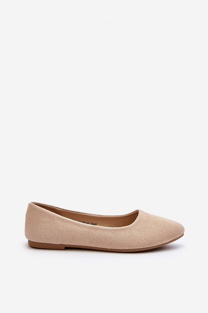 Chic and comfortable eco-suede ballet flats by Step in Style, showcasing refined craftsmanship and timeless elegance for the modern woman.