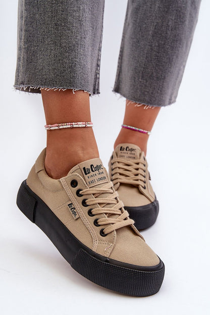 Chic Lee Cooper Women's Chunky Platform Sneakers showcased; designed for style and comfort by Step in Style, ideal for a luxurious look.