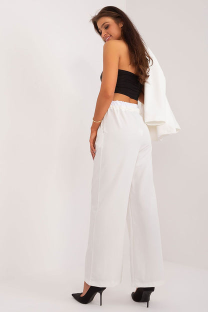Stylish palazzo pants for women by Italy Moda, crafted from luxurious materials for a chic appearance suitable for formal events or everyday wear.