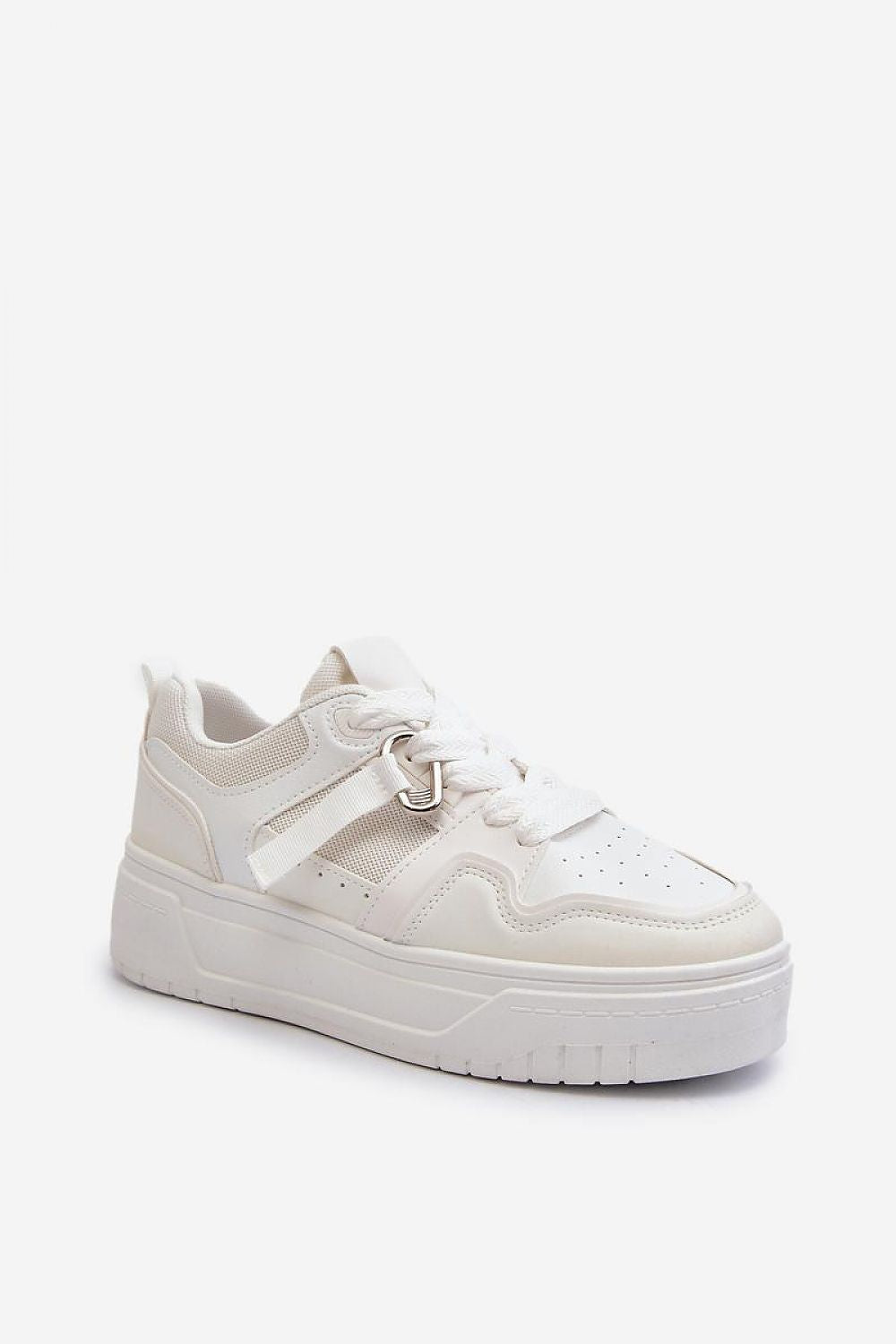 Stylish Eco Leather Women's Platform Sneakers from Step in Style, featuring a trendy design perfect for any occasion and elevated with a 4cm platform.
