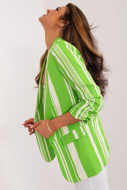 Italy Moda stylish 3/4 sleeve jacket on a model, showcasing effortless sophistication for everyday wear.